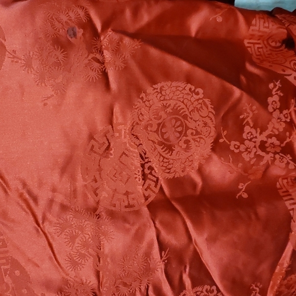 Red Long Kimono - Picture 6 of 10